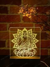 Buddha - 3D Illusion Night Light Desk Lamp - £24.51 GBP