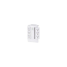 Cyberpower CSB600WS CSB600WS 6OUT Surge Protector Wall Tap 900J EMI/RFI $75K Ceg - $58.33