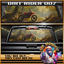 Dirt Rider 007 Truck Back Window Graphics - £43.54 GBP+