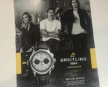 2020 Breitling Print Ad Advertisement Brad Pitt Charlize Theron Adam Dri... - £4.66 GBP