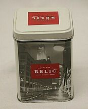 Authentic Relic Watch Collectible Metal Tin Box Sold Empty - $9.89