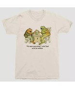 Frog and Toad Size Small Men’s Beige T-Shirt Tee Crewneck Graphic Print - $27.14 CAD