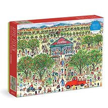 Galison Michael Storrings Apple Pickin&#39; 1000 Piece Puzzle from Galison - 27&quot; x 2 - £11.22 GBP