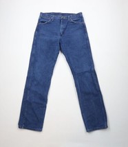 Vintage Wrangler Mens 33x34 Faded Western Rodeo Cowboy Straight Leg Deni... - $54.40