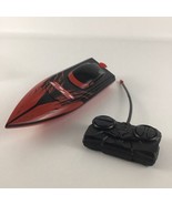 Remote Control Speed Boat Watercraft Toy Black Red RC Water Toys - $738.87 MXN