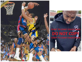 John Salley Signed 8x10 Photo Proof COA Autographed Detroit Pistons Bask... - £58.39 GBP