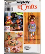 Uncut Shirley Botsford Bear Doll Sewing Accessories Simplicity 5227 Pattern - £4.77 GBP