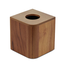 Designer Genuine Teak Tissue Box Cover - $3,014.19 MXN