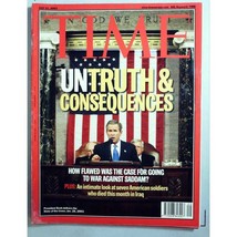 Time Magazine July 21 2003 mbox2870/a Untruth &amp; Consequences - £3.07 GBP