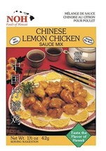 (5-pk) Noh Foods Of Hawaii - Chinese Lemon Chicken Sauce Mix 1.5oz Free Shipping - £27.69 GBP