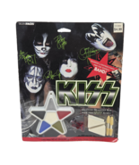 VINTAGE 1997 KISS MAKEUP KIT TECHNIFACES HALLOWEEN FACE PAINT NEW IN PAC... - $245.22 MXN