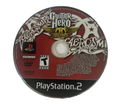 Guitar Hero: Aerosmith (Sony PlayStation 2, 2008) Black Label Disc Only Tested - $8.00