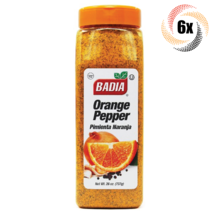 6x Pints Badia Orange Pepper Seasoning | 26oz | Gluten Free! | Pimienta Naranja - £60.81 GBP
