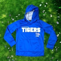 University of Memphis Tigers Hoodie Mens Small Blue Pullover Sweatshirt Gen2 - £7.24 GBP