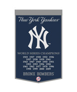 New York Yankees Banner Wool 24x38 Dynasty Champ Design - €110,87 EUR