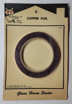 Vintage Glasglo Brand Leaded RT Glass Copper Foil #360 1973 - £15.78 GBP