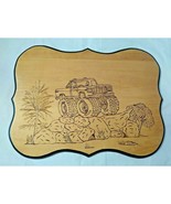 Ford 4x4 Truck &quot;Boss&quot; mid 70&#39;s Wooden Wall Plaque - Very Unique! FAST SH... - €7,60 EUR