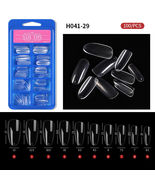 100Pcs HalfFull Cover Nails Artificial False Nail Tips Model #29 - $5.29