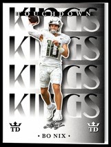 2024 Leaf #TDK-4 Bo Nix TD Kings White - $4.99