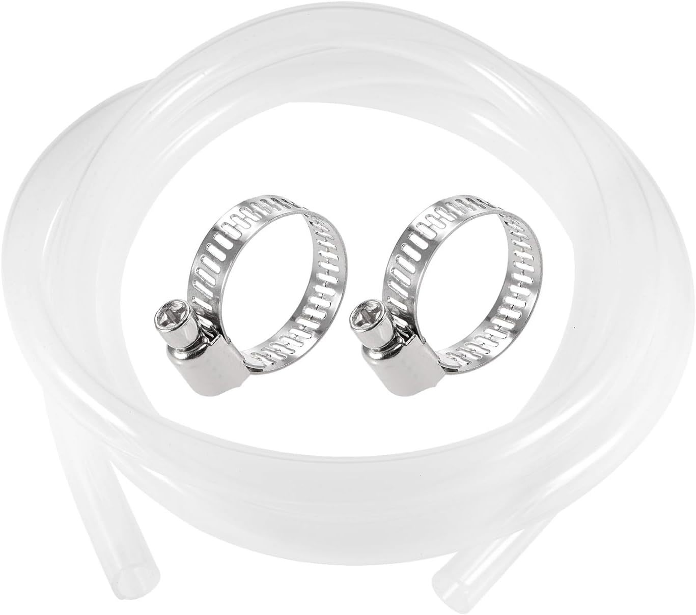 Uxcell Silicone Tubing 18Mm(0.7&quot;) Id 22Mm(7/8&quot;) Od 10Ft Silicone Rubber ... - $33.99