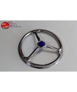 5&quot; Lucas Tri Bar Custom Motorcycle Head Lamp Light Trim Cover w Blue Jew... - €16,98 EUR
