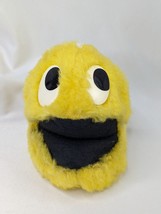 Rushton Yellow Pac Man Hanging Plush Smiles 5 Inch Vintage Stuffed Animal Toy - $35.95