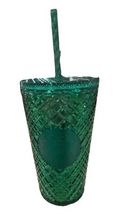 Starbucks 2022 Spring Emerald Green Jeweled 24 oz Holiday Tumbler (Cold ... - $18.53