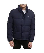 Levi&#39;s Men&#39;s Bubble Puffer, Navy Taslan, Large - $85.31 CAD