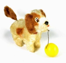 Alps Mechanical Terrier w/ Ball Wind-up Toy w/ Original Box !    Works Great ! - £21.81 GBP