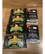 VTG Lot of 6 Power Rangers Trading Cards New Sealed Packs - $452.18 MXN