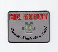 MR Robot Fsociety TV Show Embroidery Patch Halloween Costume Badge Hook Patch - £7.18 GBP