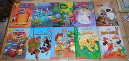 lot of 10 Disney Books Wonderful world Of Reading First Readers - £27.06 GBP