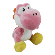 Little Buddy Nintendo Super Mario All Star Collection 8&quot; Pink Yoshi Plush - $19.75