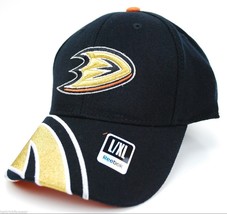 Anaheim Ducks Reebok M278Z NHL Hockey Metallic Logo Stretch Fit Cap Hat L/XL - $22.75