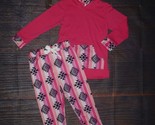 Boutique Pink Hooded Sweatshirt Girls Outfit Size 4T - £11.98 GBP