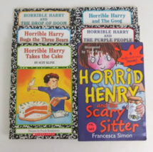 Lot Of 6 Horrible Harry &amp; Horrid Henry Paperback Scholastic Books - £9.29 GBP