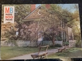 Vintage Milton Bradley Westfield Series Puzzle 4573-9 1979 Complete - $13.29