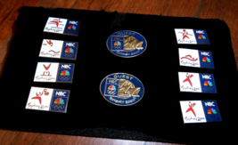 Sydney 2000 NBC Guest Media 12 pin set Mint in Original Case Rare Find - £102.08 GBP