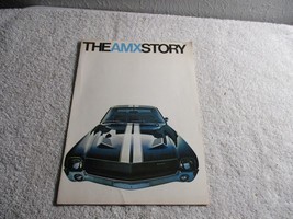 Vintage 1968 AMC American Motors Sales Brochure AMX story 6 pages - £16.10 GBP