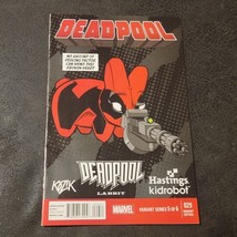 FRANK KOZIK Deadpool #29 Hastings Kid Robot Exclusive Variant Marvel 2013 - $258.52 MXN