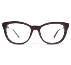 Burberry Eyeglasses Frames B2145 3424 Purple Silver Square Nova Check 51... - £82.04 GBP