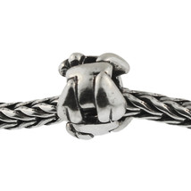 Authentic Trollbeads Sterling Silver 11144T Letter Bead T, Silver - £10.25 GBP