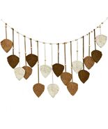 Nature-Inspired Macrame Leaf Wall Hanging Boho Green Tapestry 47.2x30" - $166.91 MXN Nature-Inspired Macrame Leaf Wall Hanging Boho Green Tapestry 47.2x30" - $166.91 MXN