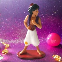 Disney Prince Ali Figure Aladdin Cake Topper Mini Figurine Miniature Rub... - $9.88