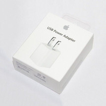 Apple 5W USB Power Adapter, MD810LL/A, A1385, White, New Bulk - $9.03