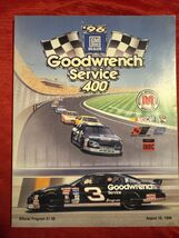 Goodwrench Service 400 August 18, 1996 Program MichiganPreowned In VG Co... - $7.99