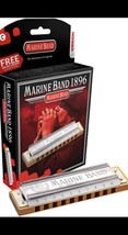 Hohner Marine Band 1896 Harmonica, &quot;A&quot; - £44.58 GBP