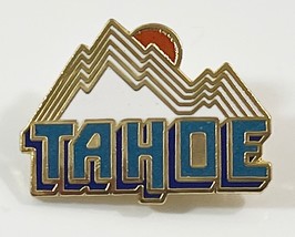 Tahoe Gold Tone Pin - California Souvenir SEE PHOTOS - $9.89