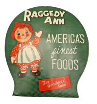 Sewing Needles Raggedy Ann America&#39;s Finest Foods In Cardboard Folder Vintage - $12.07