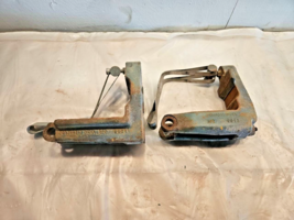 Set of 2 VOLVO D13 12.8L DIESEL ENGINE EGR COOLER MOUNTING BRACKETS 2139... - $160.00